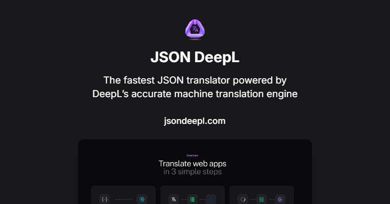Json Deepl | Seamless JSON Translation